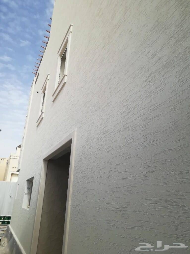 تجديد واجهة دور سكني - دهانات خارجية وواجهات جدة